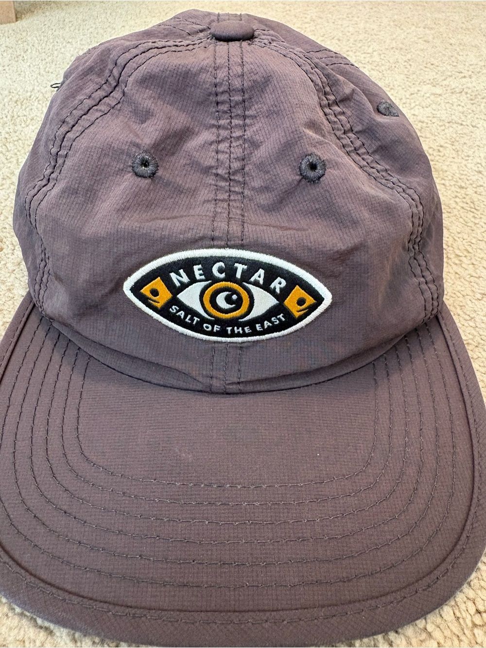 Nectar Daytripper Ripstop Performance Snapback Hat Pebble Gray OS - Picture 3 of 6